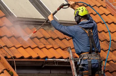Démoussage et hydrofuge de toiture à Monthoiron